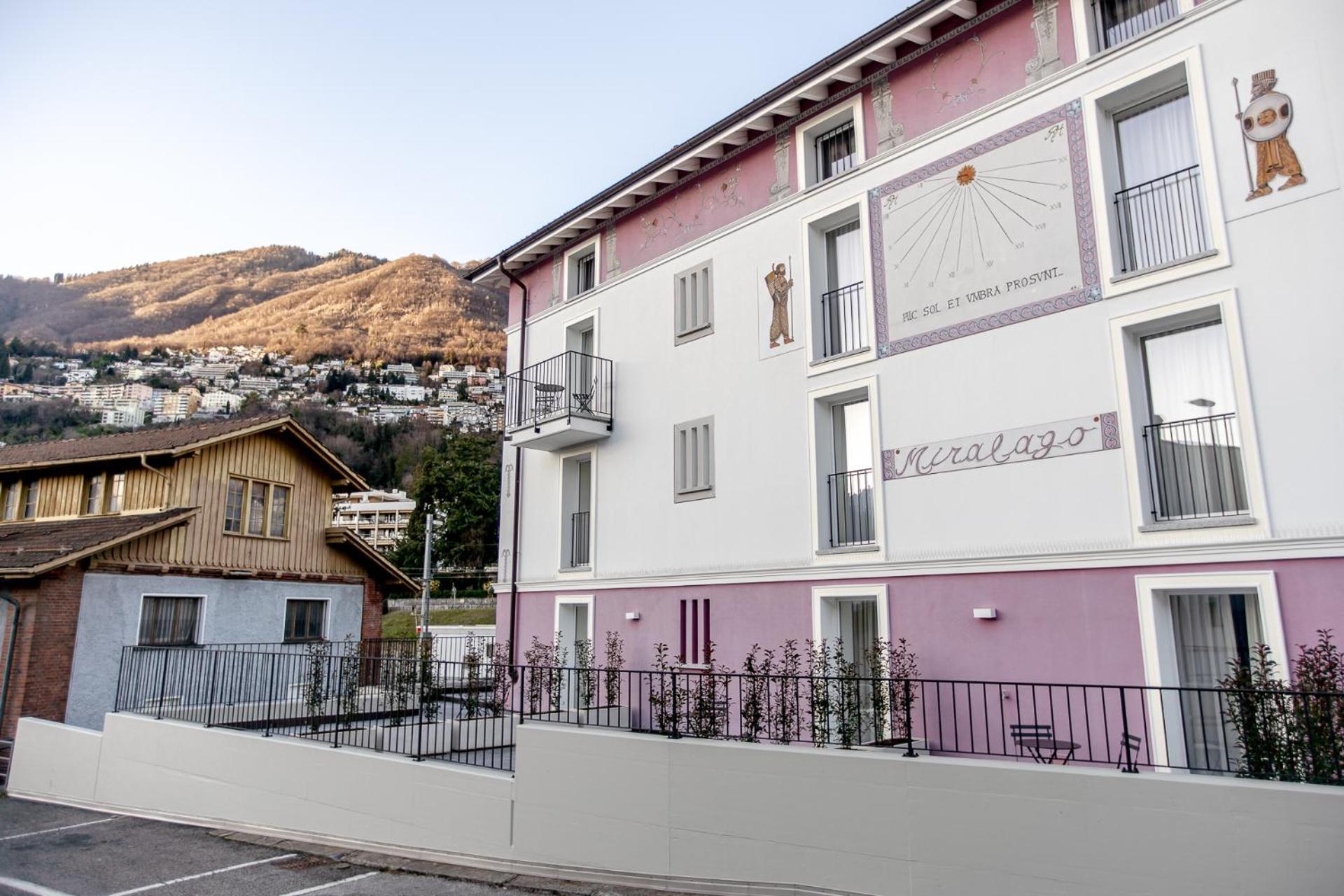 Miralago Locarno Easy Rooms Muralto 外观 照片
