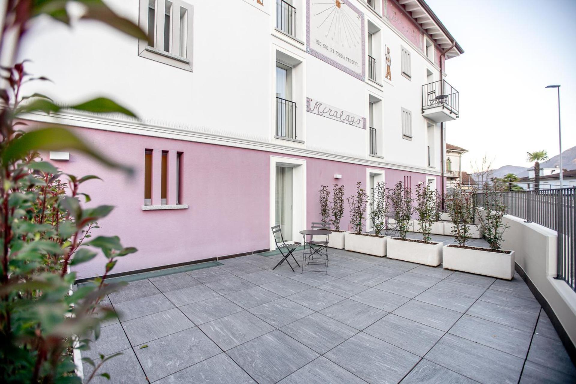 Miralago Locarno Easy Rooms Muralto 外观 照片